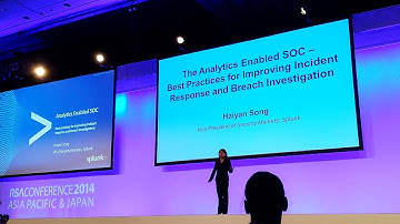 Haiyan Song - Keynote Speaker Vice President of Security Markets, Splunk