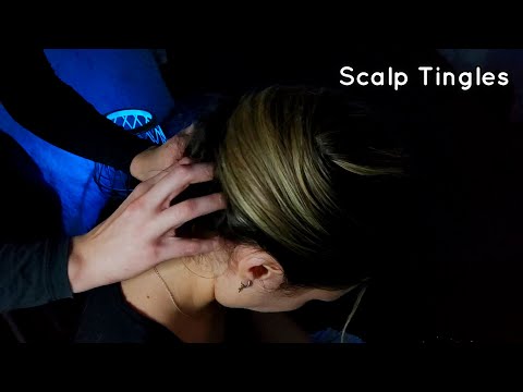 [ASMR] Real Person Scalp Scratching and Inspection | Scalp Oiling with Gloves | No Talking