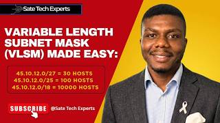 VLSM Subnetting Tutorial | 45.10.12.0 Network for 10,000, 100 & 30 Hosts | CCNA & CCNP Practice Ques