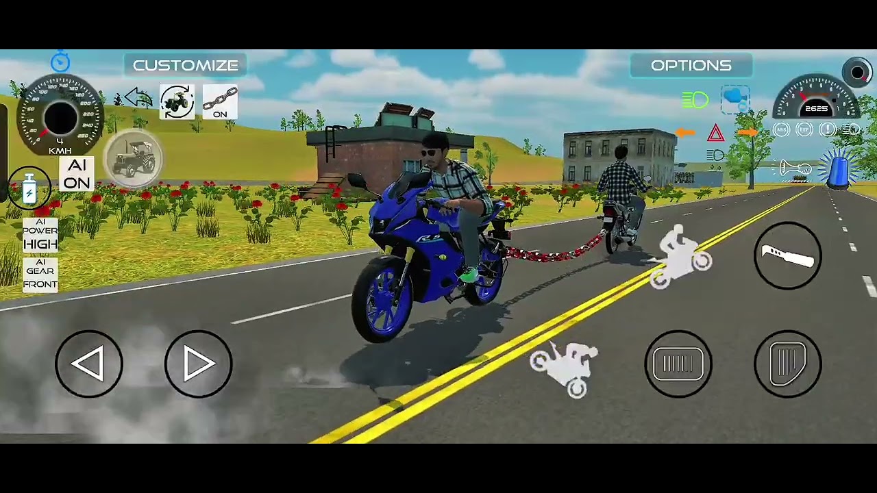 RS Rider vs Hero splendor bike 😱 | Full Video MR GAMER 01 #gameplay 