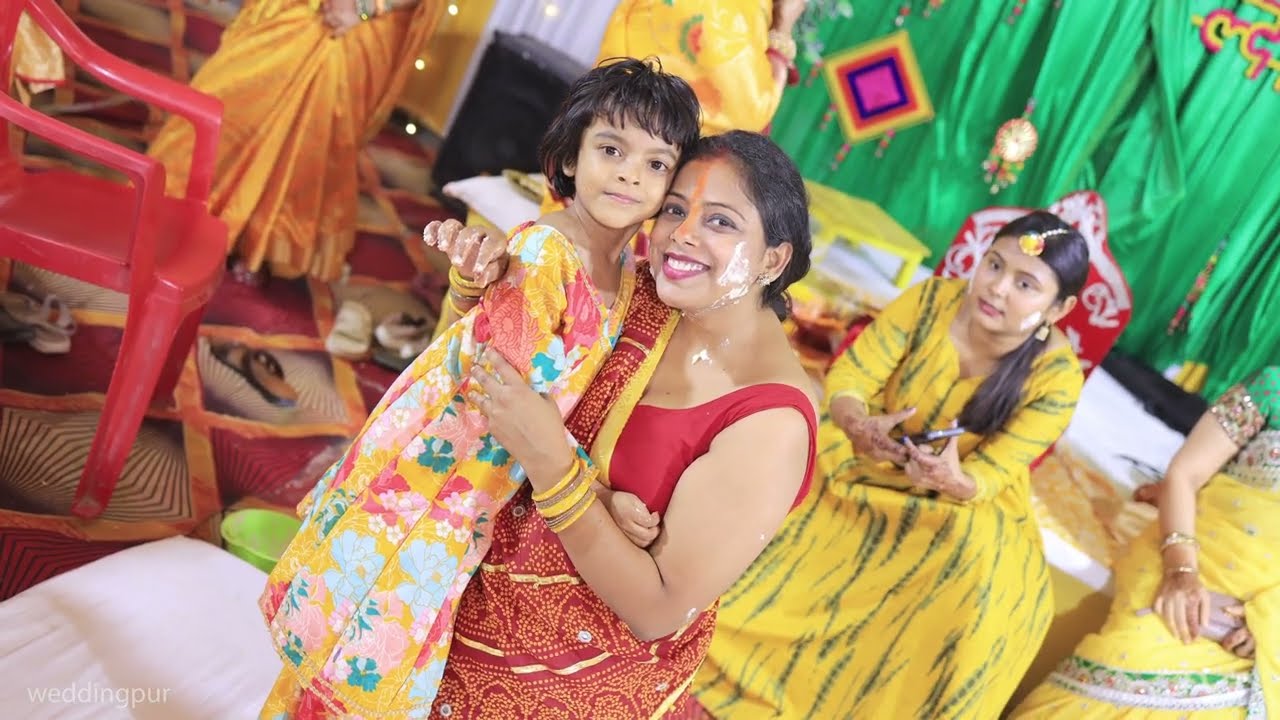 Bride Mehndi & Haldi Ceremony: Varsha Weds Aman