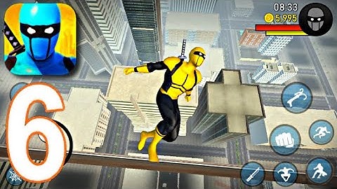 Blue Ninja, Superhero Game - Gameplay Walkthrough Part 6 (iOS,Android)