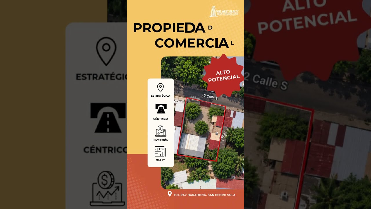 📍 953 VARAS² PARA TU PRÓXIMO PROYECTO EN SAN PEDRO SULA 🇭🇳