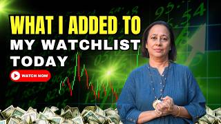 Stockpro Todays Market My Personal Watchlist Gets New Additions Chart Study
