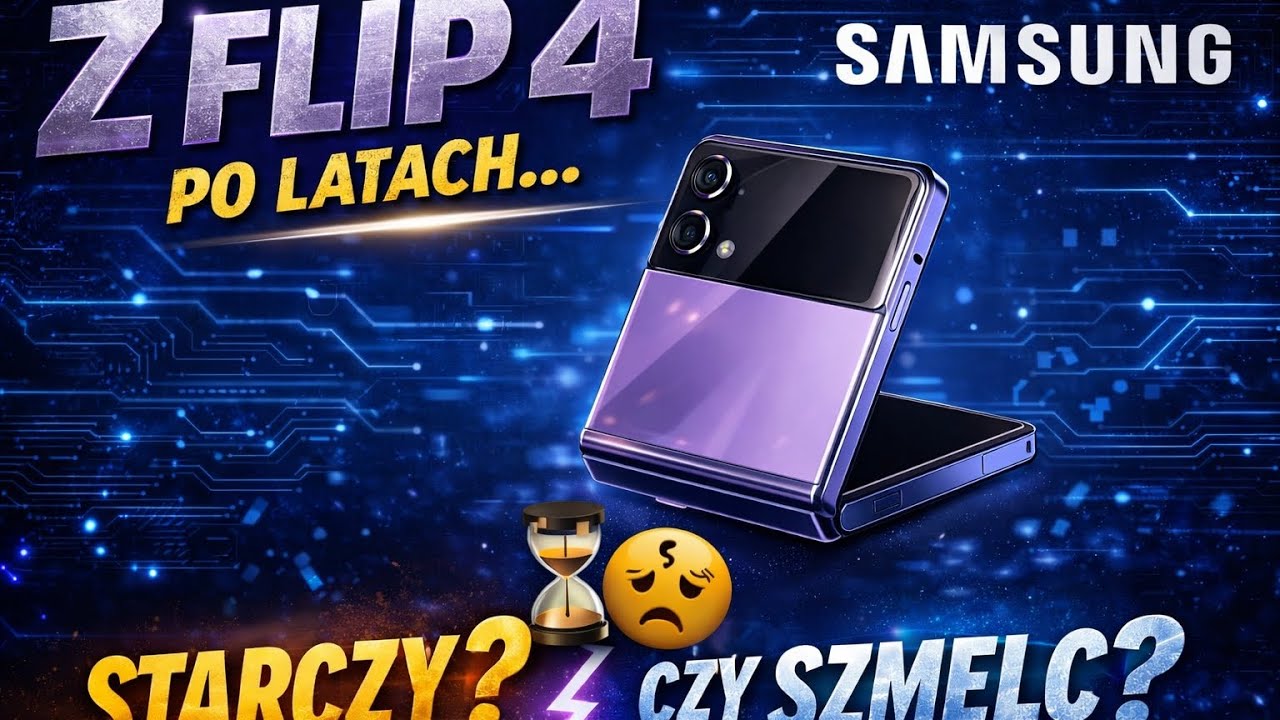 Z flip 4: krótka recenzja składka po ponad 3 latach.