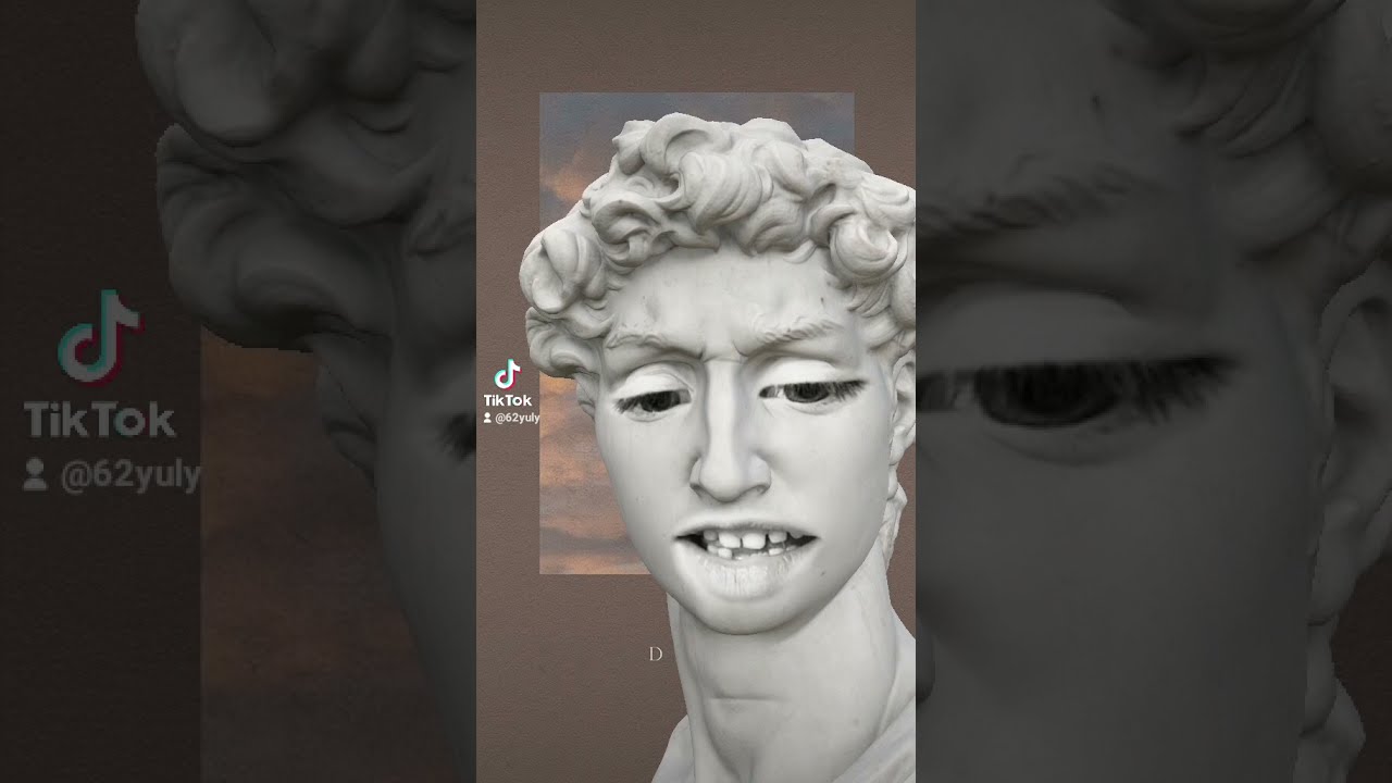 TikTok говорящая статуя YouTube