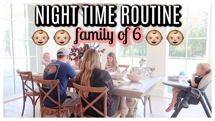 *NEW* NIGHT TIME ROUTINE FAMILY OF 6 | FALL NIGHT ...