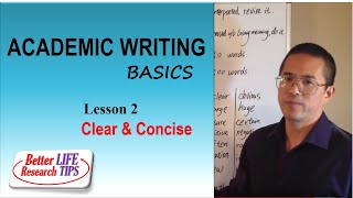 006 Writing research papers a complete guide - How to Make Your Writing Clear and Concise