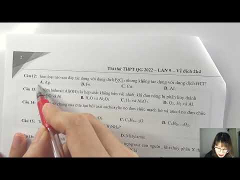 GIẢI ĐỀ NẮM CHẮC 9+ ÔN THI THPT QG MÔN HÓA 2022 – CHÚC CÁC EM THI TỐT, ĐỖ NV1 #HOT