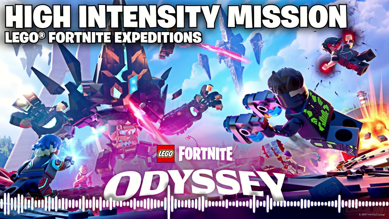 LEGO Fortnite Expeditions Super - High Intensity Mission Music Extended (Chapter 6 Season 3)