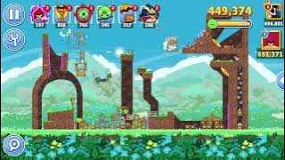 Angry Birds Friends Level 10 Tournament 1394 three stars NO POWER-UP walkthrough 2024-05-13