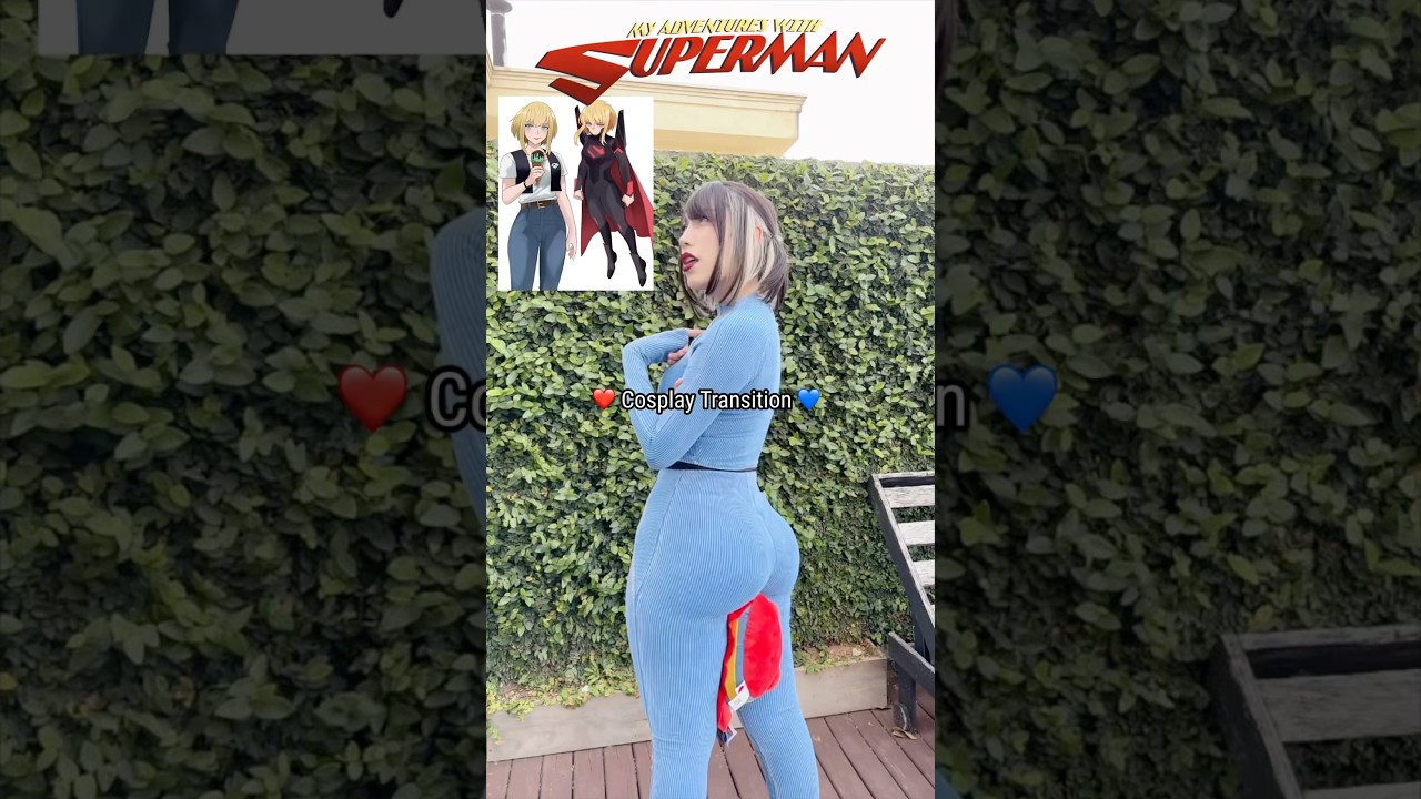 You surviving this Transformation? 👀 #supergirl #dccomics #cosplay #cosplayer
