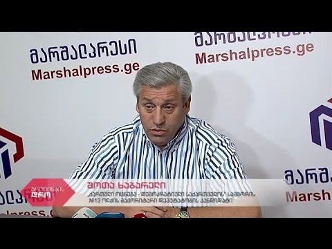 \"ქართული ოცნების\" მაჟორიტარი დეპუტატობის კანდიდატის შოთა ხაბარელის პრესკონფერენცია