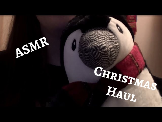 #ASMR Christmas Haul (Whispered)