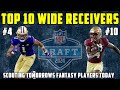 Top 10 WIDE RECEIVERS In The 2024 NFL Draft | Dynasty Rookie Fantasy Football