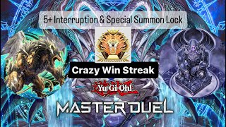Yu-Gi-Oh! Master Duel Runick Chimera Statue Master Rank Speedrun 11 Games Win Streak