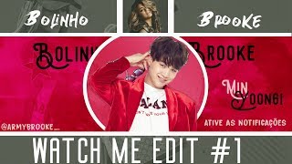 WATCH ME EDIT #1// Header (Twitter) Min Yoongi/Suga BTS