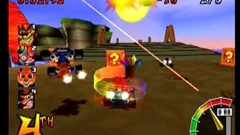 CTR Crash Team Racing: Arcade: Crash Cove: Single: Hard: 3 Laps [Race Time] - PS1