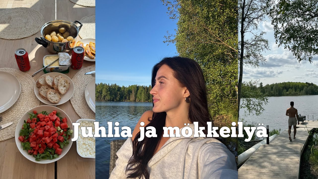 Mökkeilyä ja yllätysjuhlat Ninolle❤️
