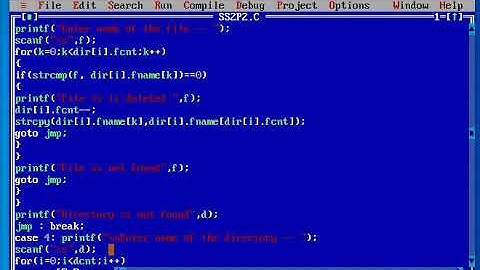 Two Level Directory Organization
