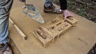 BRICKLAYING  How to lay bricks in FLEMISH BOND