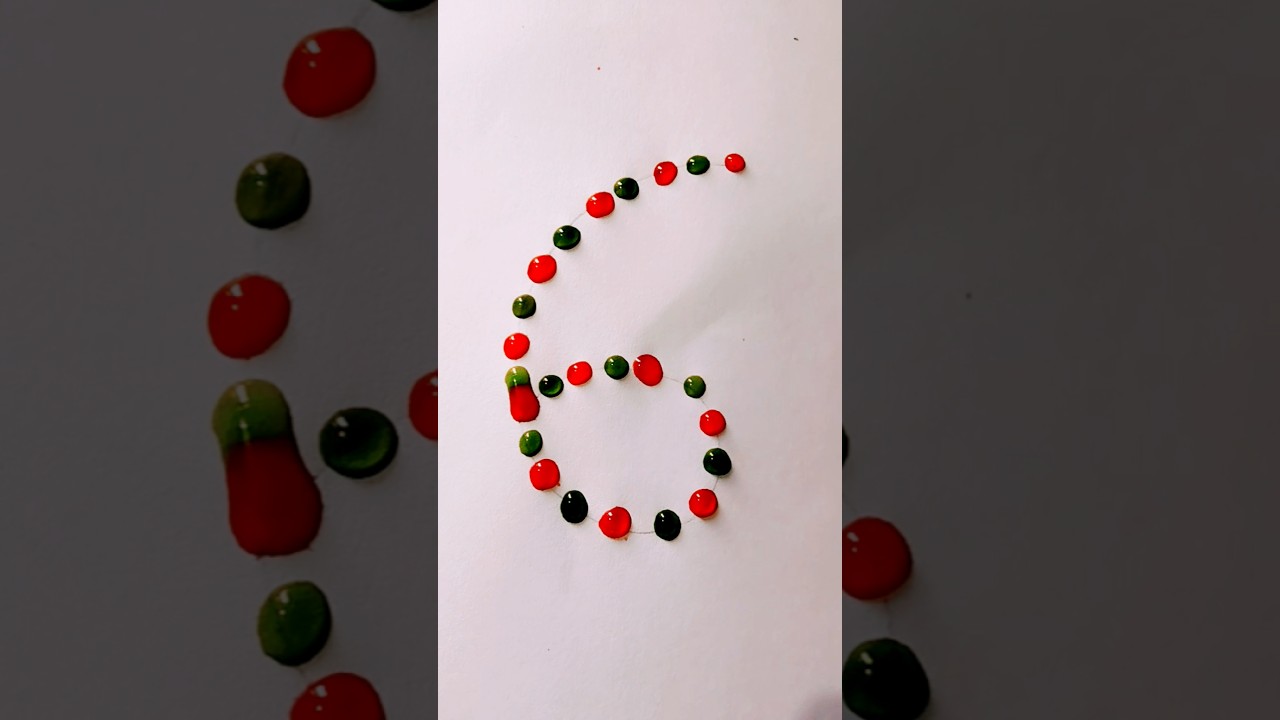 viral colour mixing 💚❤️🖌️