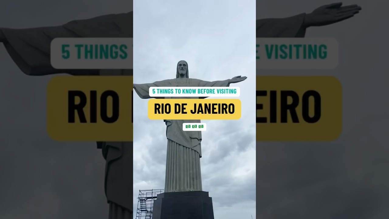 5 things to know before visiting Rio De Janeiro #travel