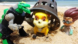 Щенячий Патруль Игрушки Динозавр Превращение Герои в Масках Видео для детей Мультики Paw Patrol Щенячий Патруль Игрушки Динозавр Превращение Герои в Масках Видео для детей Мультики Paw Patrol