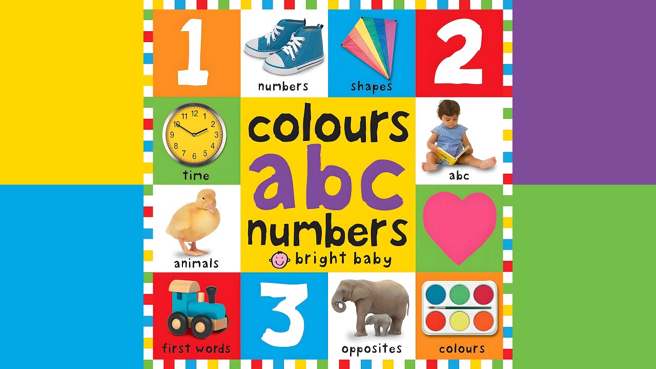 Colours ABC Numbers | First 100 Books | By Roger Priddy | Read Aloud | Story Book | Hoots and Tales