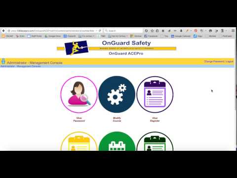 How to log a safety demonstration in OnGuard