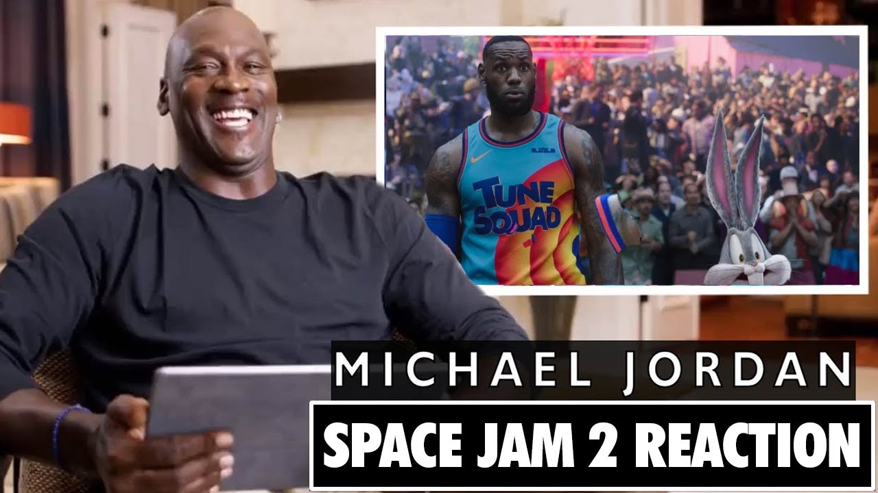 Michael Jordan REACTS To LeBron James Space Jam 2 