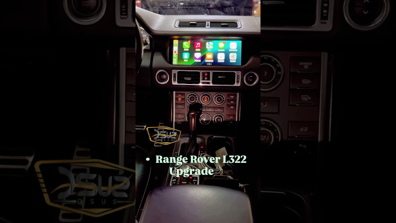 Range Rover L322 Upgrade | 12.3” Android Screen with Apple CarPlay | Keep All Factory Functions DSUS