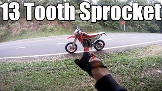 Should you change your sprocket? CRF250L