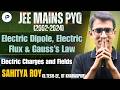 JEE Mains PYQs (2002-2024) || Electric Dipole || Topic 3 || Electric Charges & Fields || Chapter 1