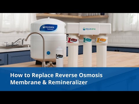 Video: Je, aquasana reverse osmosis?