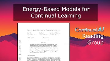 ContinualAI RG: "Energy-Based Models for Continual Learning"