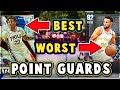 TOP 5 BEST/WORST VALUE POINT GUARDS in NBA 2K21 MyTEAM!