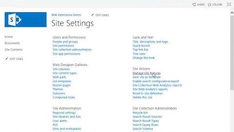 BlueBridge WikiExtensions for MS SharePoint   Activate WordImport Feature