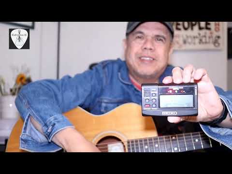 Seiko Guitar and Bass Tuner demo and review