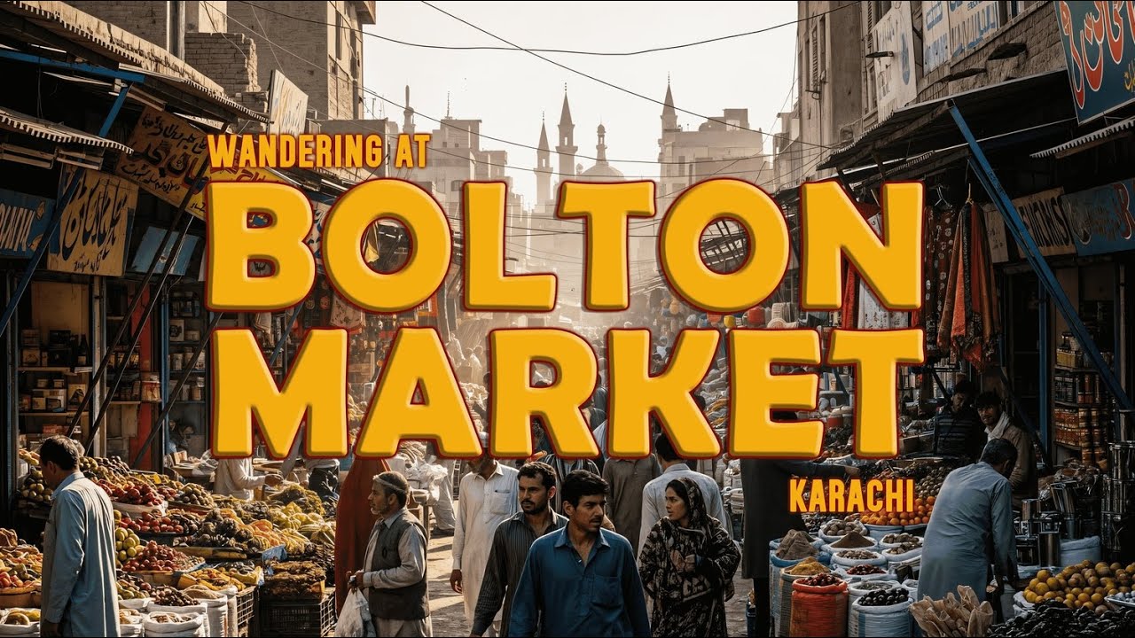 Street Walk at Bolton Market Karachi | Hidden Gems & Local Life | Karachi Walk
