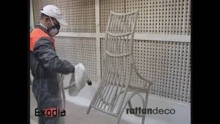 Fabrication Chaise Rotin