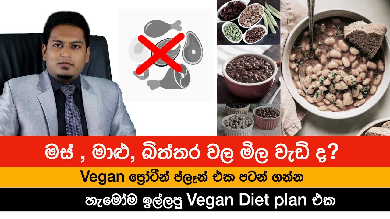 හැමෝම මේ  විදිහට ප්‍රෝටීන කන්න පටන් ගන්න  වෙනවා | Vegan Protein for Sri Lankans by Nutritionist
