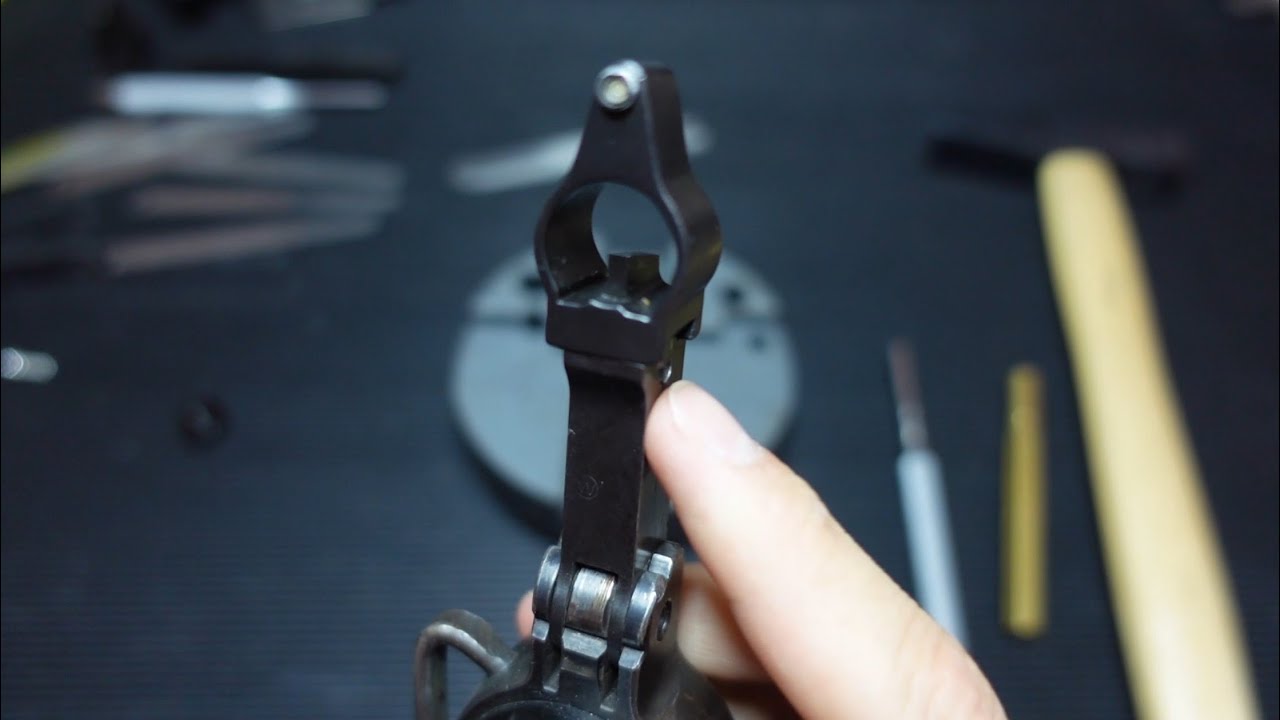 How to Remove the Stgw. 57's Front Sight (with no special tools)