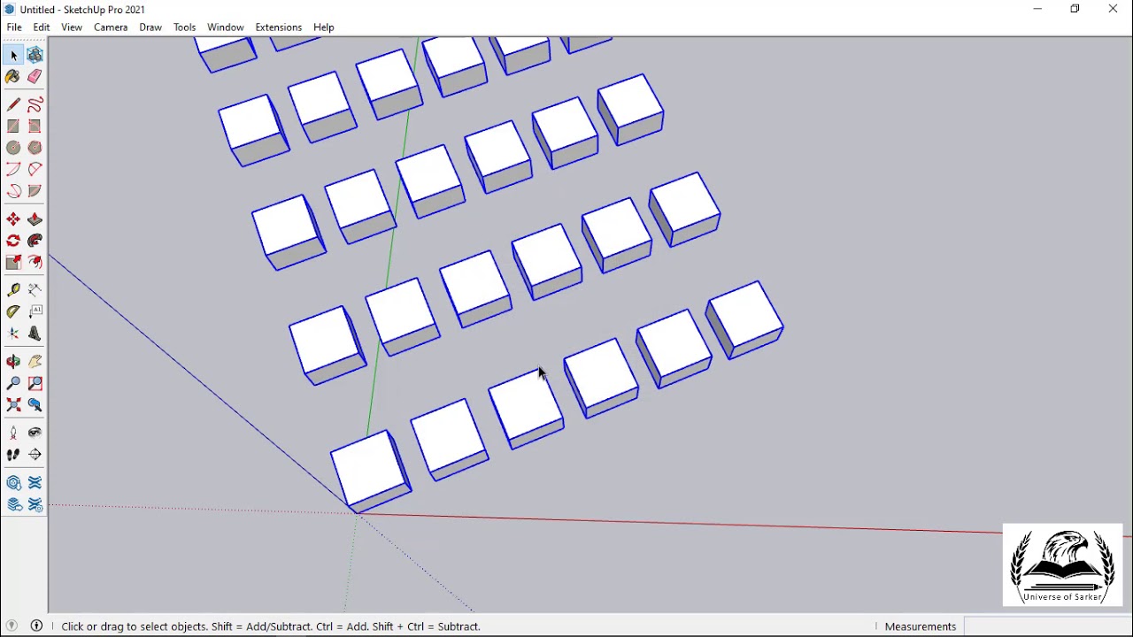 How to use Scale and Rotate Multiple Plugin for Sketchup Pro | Sketchup ...