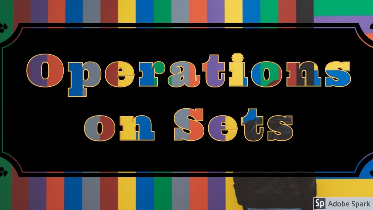 Operations on Sets | Grade: XI | - YouTube