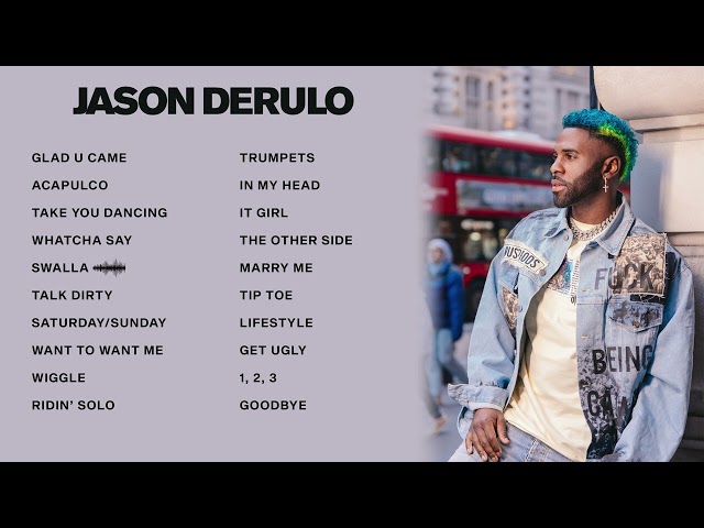 Jason Derulo | Top Songs 2023 Playlist | Glad U Came, Acapulco, Take You Dancing... class=