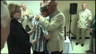 From STATter911.com: IAFF Local 36 dedicates the Kenneth M. Cox Building.