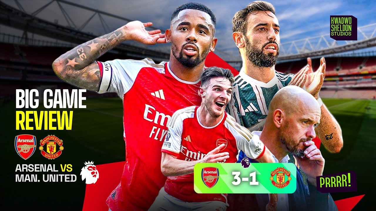 Arsenal 3-1 Manchester United: Declan Rice the hero as late goals stun Erik  ten Hag's side in Premier League - Eurosport