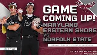UMES Baseball vs Norfolk State Game 3