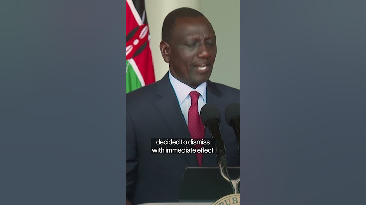Kenyan President Ruto Sacks Cabinet to Appease Protesters